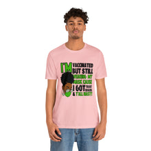 Load image into Gallery viewer, I'm Vaccinated green Short Sleeve Tee