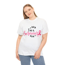 Load image into Gallery viewer, IM A SURVIVOR BCA-44 Cotton Tee