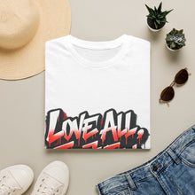 Load image into Gallery viewer, Love All, Trust Few Graffiti Tee