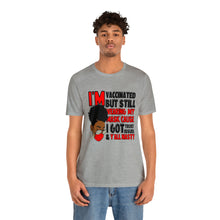 Load image into Gallery viewer, I'm Vaccinated red Short Sleeve Tee