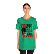 Load image into Gallery viewer, I'm Vaccinated red Short Sleeve Tee