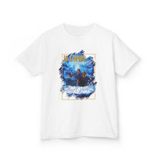 Load image into Gallery viewer, Kids T‑Shirt — 'Best Friends' Blue Watercolor Portrait Tee