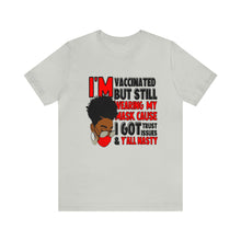 Load image into Gallery viewer, I'm Vaccinated red Short Sleeve Tee