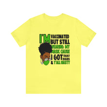 Load image into Gallery viewer, I'm Vaccinated green Short Sleeve Tee