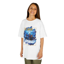 Load image into Gallery viewer, Kids T‑Shirt — 'Best Friends' Blue Watercolor Portrait Tee