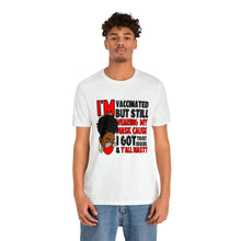 Load image into Gallery viewer, I'm Vaccinated red Short Sleeve Tee