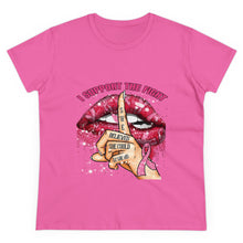 Load image into Gallery viewer, I SUPPORT PINK BCA-75 COTTON LADIES Tee