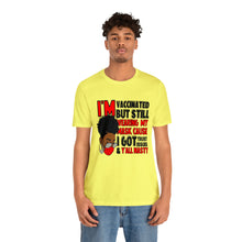 Load image into Gallery viewer, I'm Vaccinated red Short Sleeve Tee