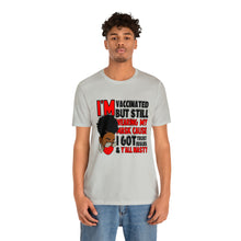 Load image into Gallery viewer, I'm Vaccinated red Short Sleeve Tee