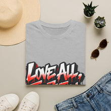 Load image into Gallery viewer, Love All, Trust Few Graffiti Tee