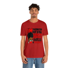 Load image into Gallery viewer, I'm Vaccinated red Short Sleeve Tee