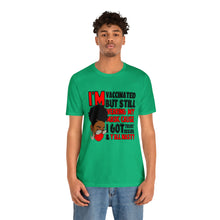 Load image into Gallery viewer, I'm Vaccinated red Short Sleeve Tee