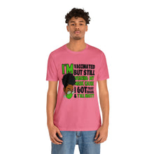 Load image into Gallery viewer, I'm Vaccinated green Short Sleeve Tee