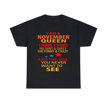 Load image into Gallery viewer, November Queen stars Tee