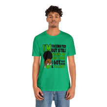 Load image into Gallery viewer, I'm Vaccinated green Short Sleeve Tee