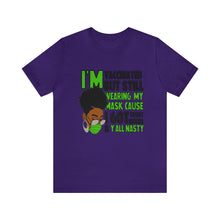 Load image into Gallery viewer, I'm Vaccinated green Short Sleeve Tee