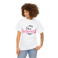 Load image into Gallery viewer, IM A SURVIVOR BCA-44 Cotton Tee