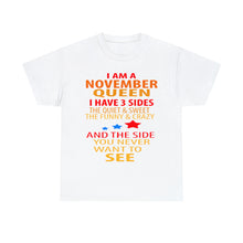 Load image into Gallery viewer, November Queen stars Tee