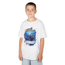 Load image into Gallery viewer, Kids T‑Shirt — 'Best Friends' Blue Watercolor Portrait Tee