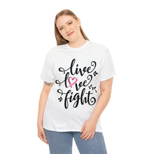 Load image into Gallery viewer, LIVE LOVE FIGHT BCA-48 Cotton Tee