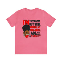 Load image into Gallery viewer, I'm Vaccinated red Short Sleeve Tee