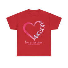 Load image into Gallery viewer, IM A SURVIVOR BCA-24 Cotton Tee
