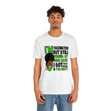 Load image into Gallery viewer, I'm Vaccinated green Short Sleeve Tee