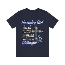 Load image into Gallery viewer, November Girl Short Sleeve Tee