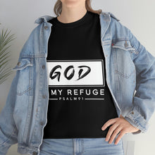 Load image into Gallery viewer, God Is My Refuge Cotton Tee