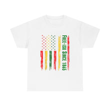 Load image into Gallery viewer, Freeish 1865 Flag Unisex Cotton Tee