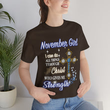 Load image into Gallery viewer, November Girl Short Sleeve Tee