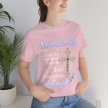 Load image into Gallery viewer, November Girl Short Sleeve Tee