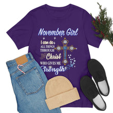 Load image into Gallery viewer, November Girl Short Sleeve Tee