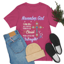 Load image into Gallery viewer, November Girl Short Sleeve Tee