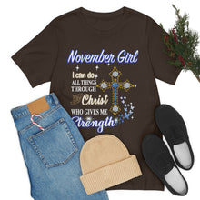 Load image into Gallery viewer, November Girl Short Sleeve Tee