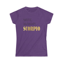 Load image into Gallery viewer, Scorpio 10 Women's Softstyle Tee