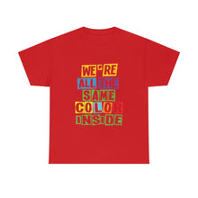 Load image into Gallery viewer, Same Color Inside Unisex Cotton Tee