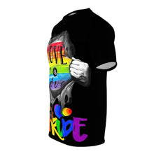 Load image into Gallery viewer, Love Pride AOP Tee
