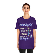 Load image into Gallery viewer, November Girl Short Sleeve Tee