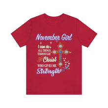 Load image into Gallery viewer, November Girl Short Sleeve Tee