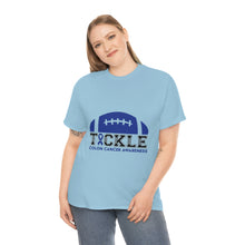 Load image into Gallery viewer, TACKLE Colon Cancer Awareness Cotton Tee