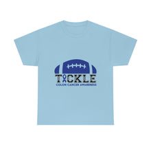 Load image into Gallery viewer, TACKLE Colon Cancer Awareness Cotton Tee