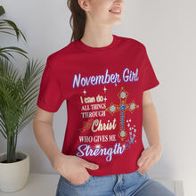 Load image into Gallery viewer, November Girl Short Sleeve Tee