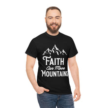 Load image into Gallery viewer, Faith Moves Mountain Cotton Tee