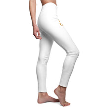 Load image into Gallery viewer, Queen Bee Leggings White