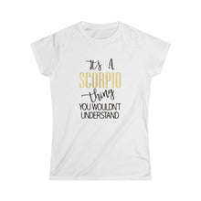 Load image into Gallery viewer, Scorpio 7 Women's Softstyle Tee