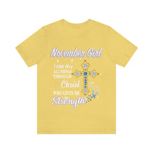 Load image into Gallery viewer, November Girl Short Sleeve Tee