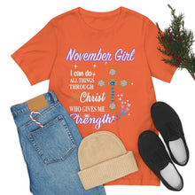 Load image into Gallery viewer, November Girl Short Sleeve Tee