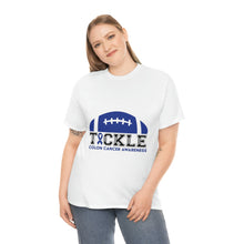 Load image into Gallery viewer, TACKLE Colon Cancer Awareness Cotton Tee