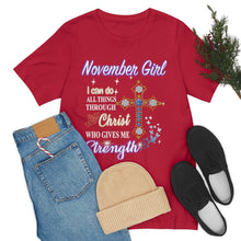 Load image into Gallery viewer, November Girl Short Sleeve Tee